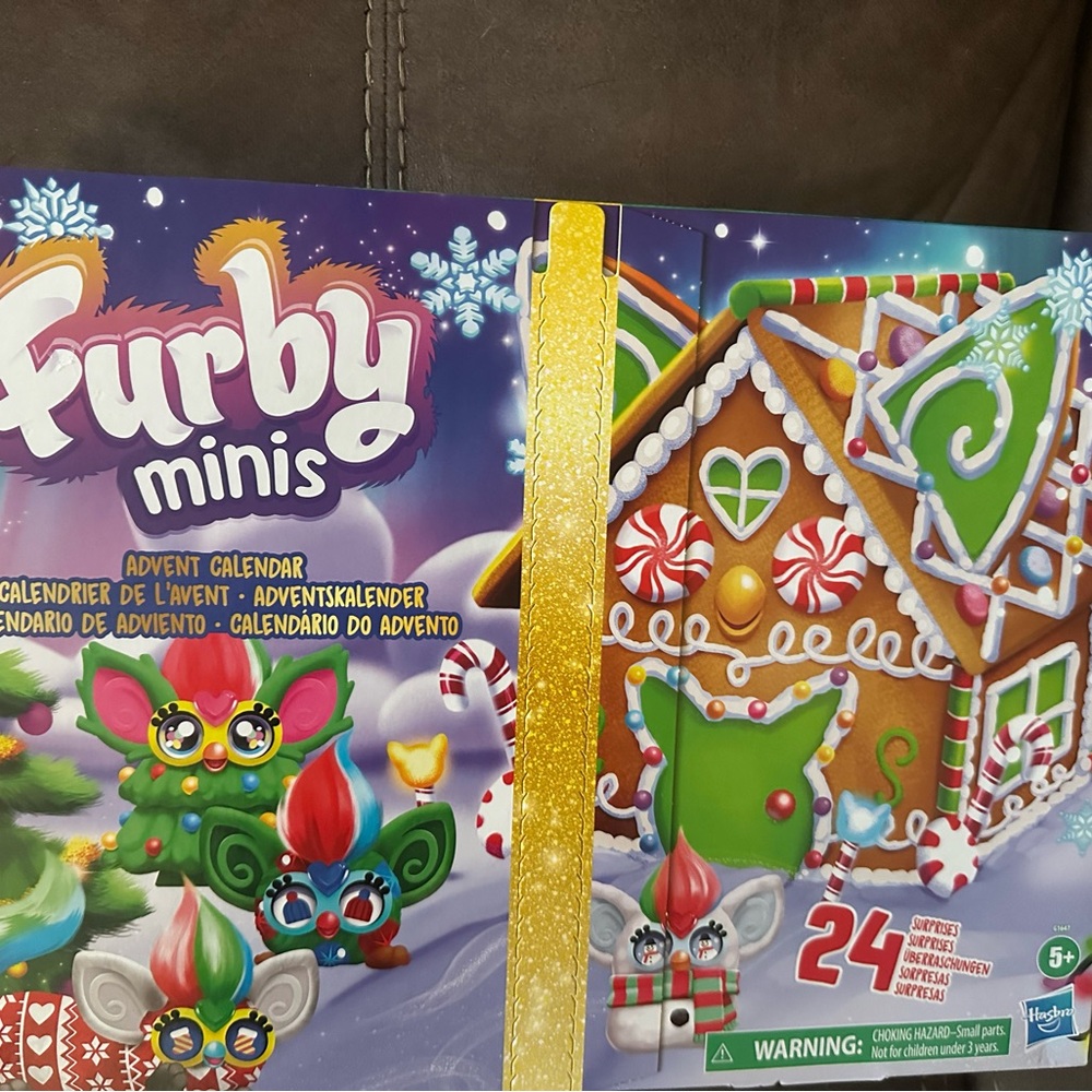 Hasbro Furby Minis Advent Calendar with Colorful Design